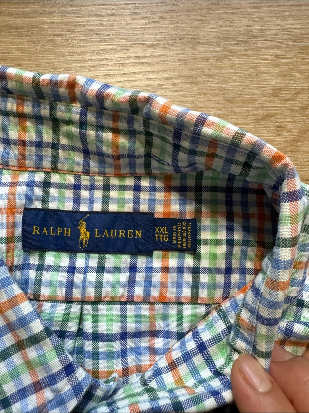 Polo by Ralph Lauren Men’s Multicolor Plaid Button-Down Shirt - White Base